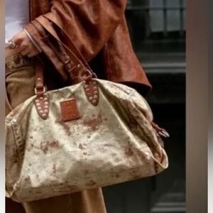 FREE PEOPLE We The Free Pyrite Augustine Tote Free People NWT